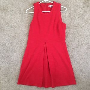 Madewell red cotton dress Large